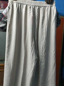 Elegant Beige Ethnic Palazzos