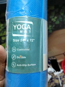 Yoga mat blue for Yog
