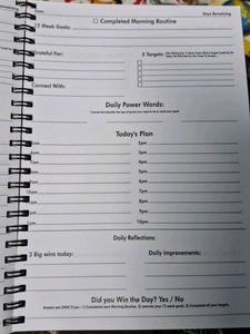 Plan Your Day: 12-Week Success Planner