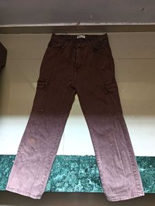 Brown Cargo Pant