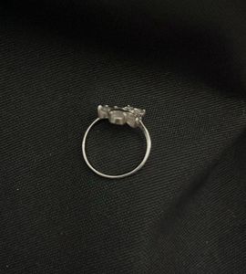 Elegant Silver Butterfly Ring