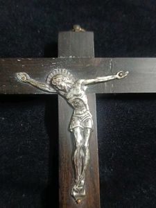Vintage Wooden Crucifix