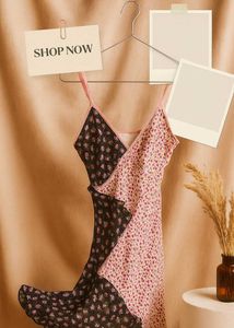 Floral Print Slip Dress