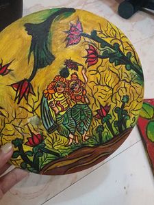 Handmade Radha Krishna Showpiece