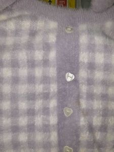 Cute lavender girl Crop Top