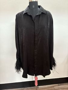 Cord Set with Ostrich feathers