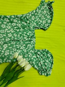 Beautiful Sea Green Partywear Dress ✨