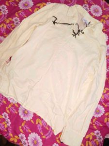 Cute Soft Material Shirt Like Top