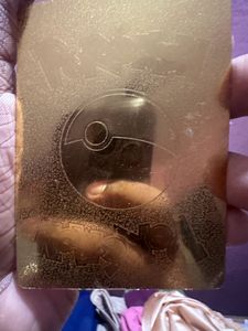 Pokemon Gold Card Scizor V Collectible Rare
