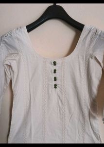 Cream Pakistani Style suit