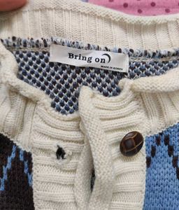 Woollen Knit Cardigan