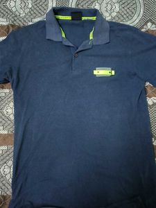 Stylish Blue Polo T-Shirt