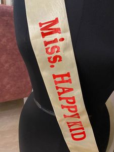 Miss Happy Kid Sash