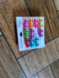 Colorful Stud Earrings