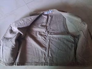 &#34;Men’s Brown Corduroy Vest with Pockets – Casual V