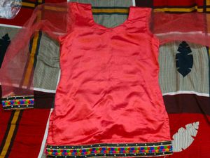 Elegant Pink Ethnic Short kurti😍