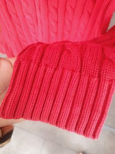 Cherry Red Sweater Extra Thick (Woman)