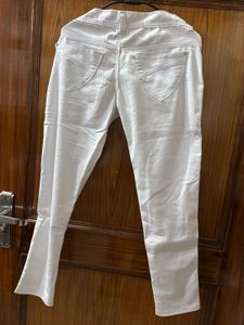 White jeans for women