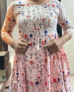 Floral Print Kurta