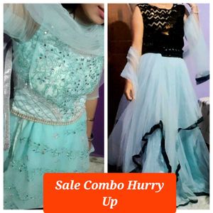 Fancy Lehanga Combo Sale Hurry Up