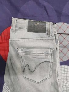 Gray Slim Fit Jeans