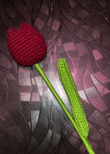 Crocheted Tulip