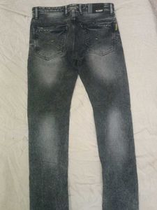 Stylish Grey Denim Jeans