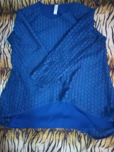 Dark Blue Casual Wear