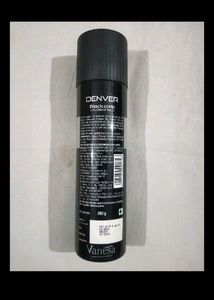 Denver Black Code Cologne Talc Face &amp; Body Powder