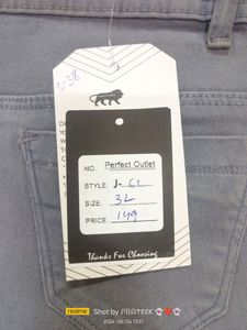 32 Size Slim Fit Denim Jeans