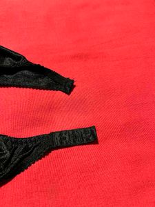 Black Lace Garter Belt – Size S