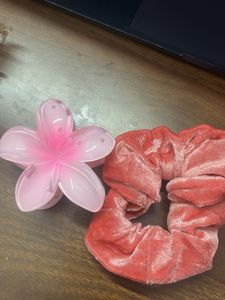 Pink Hair Accessories Set
