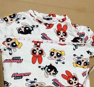 Powerpuff Girls Crop Top