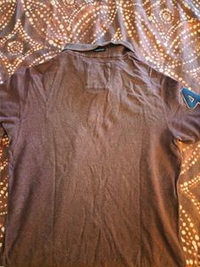 Superdry Burgundy Polo T-Shirt