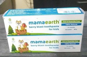 Mamaearth Berry Blast Toothpaste Kids Pack Of 2