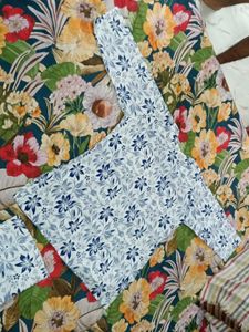 Floral Print Pure Cotton Night Set