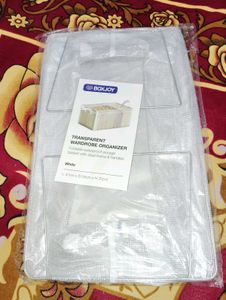 📌Transparent Wardrobe Organizer