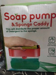 Soap Pump & Sponge Caddy