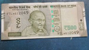 Five Hundred Rs Star Note
