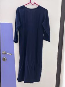 Navy Blue Kurta