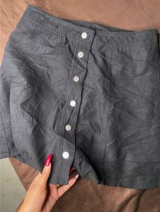 Korean black skirt