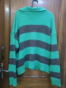 stripe pullover