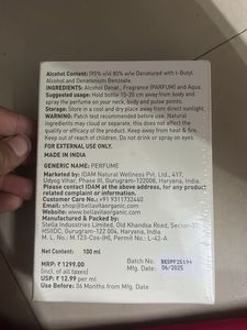 Bella Vita Grace Perfume