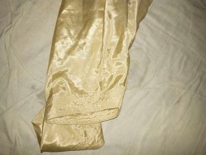 Elegant Gold Embellished Pakistani Dress