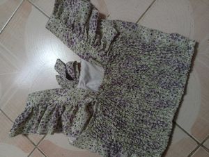 Floral Print Mini Dress