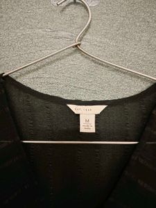 Black Sheer Pretty Top