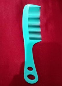 Teal Aqua Sea Blue-green Color Tall Hair Comb