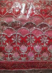 Red Unstitched Suit