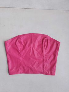 H&amp;m Barbie pink Corset Top Women