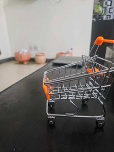 Miniature Shopping Cart